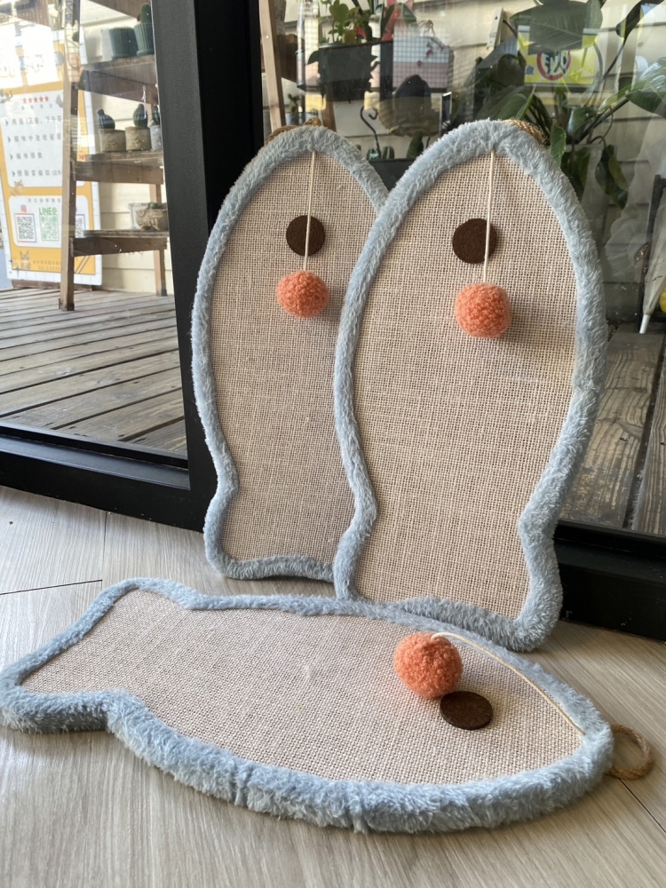 雲朵&小魚不掉屑.吊掛麻繩貓抓板